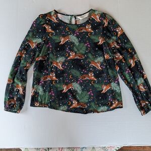 Sugarhill Womans Jungle Safari Long Sleeve Top